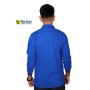 Saks Mavi Uzun Kollu Lacoste Tshirt
