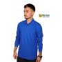 Saks Mavi Uzun Kollu Lacoste Tshirt